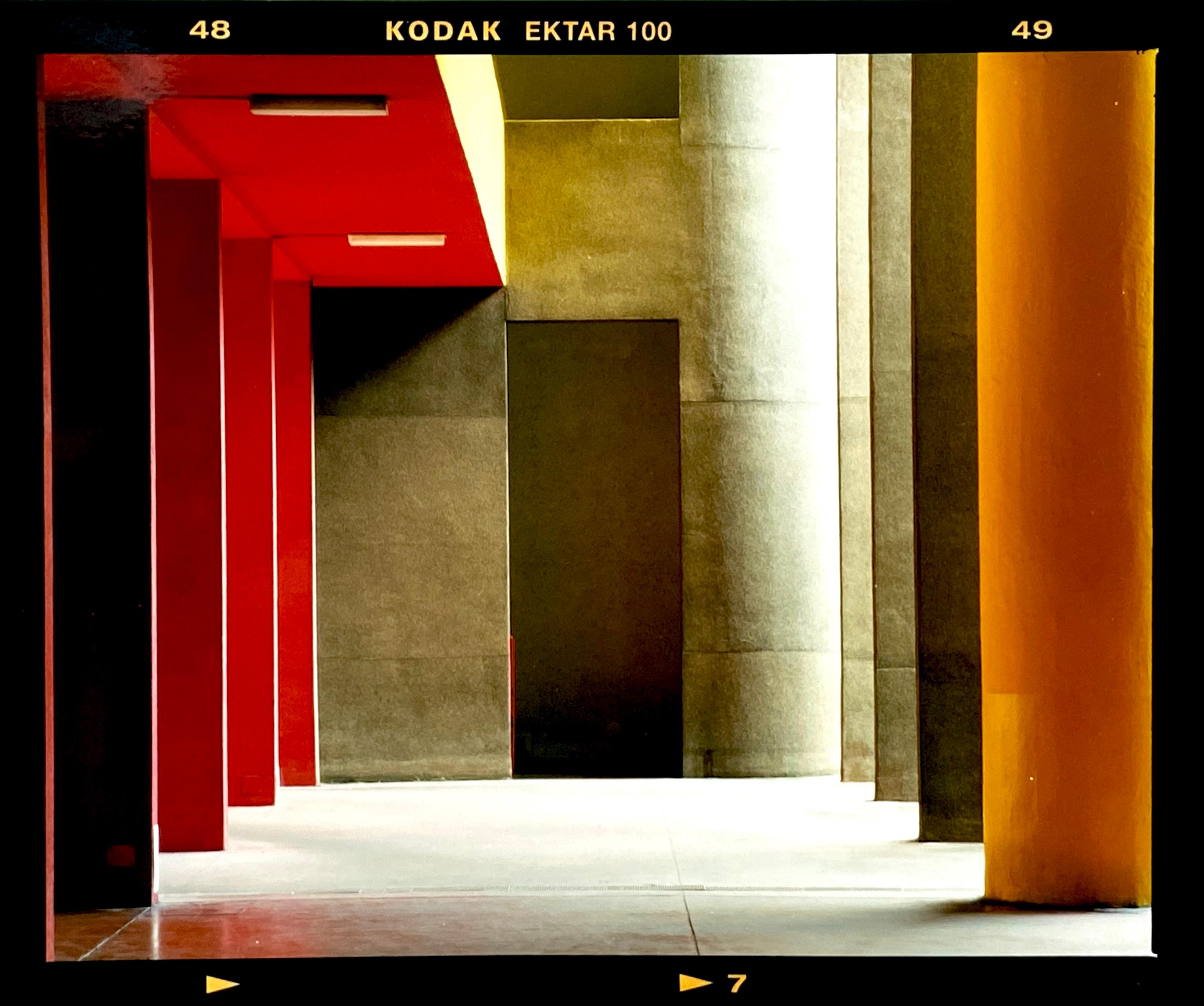 Richard Heeps Color Photograph - Utopian Foyer, Milan - Architectural urban color photography