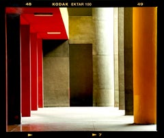 Utopian Foyer, Milan - Architectural urban color photography