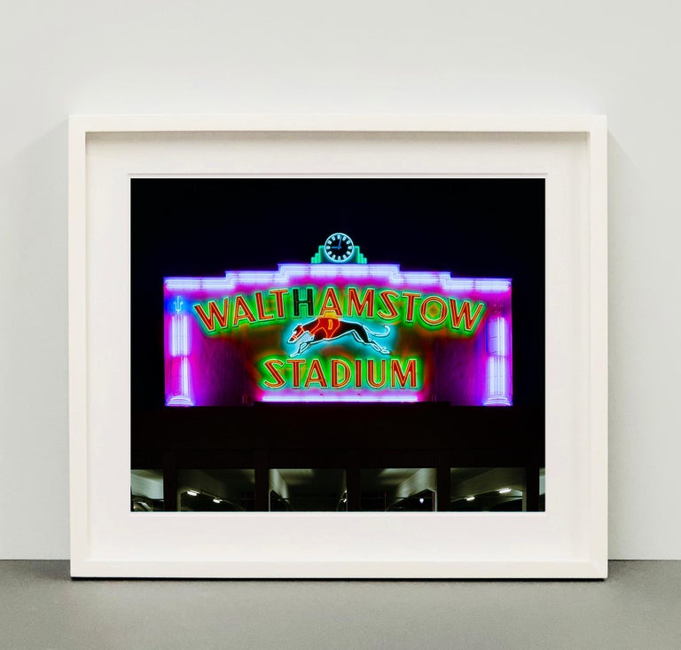 Richard Heeps Walthamstow Stadium at Night, London British Sign