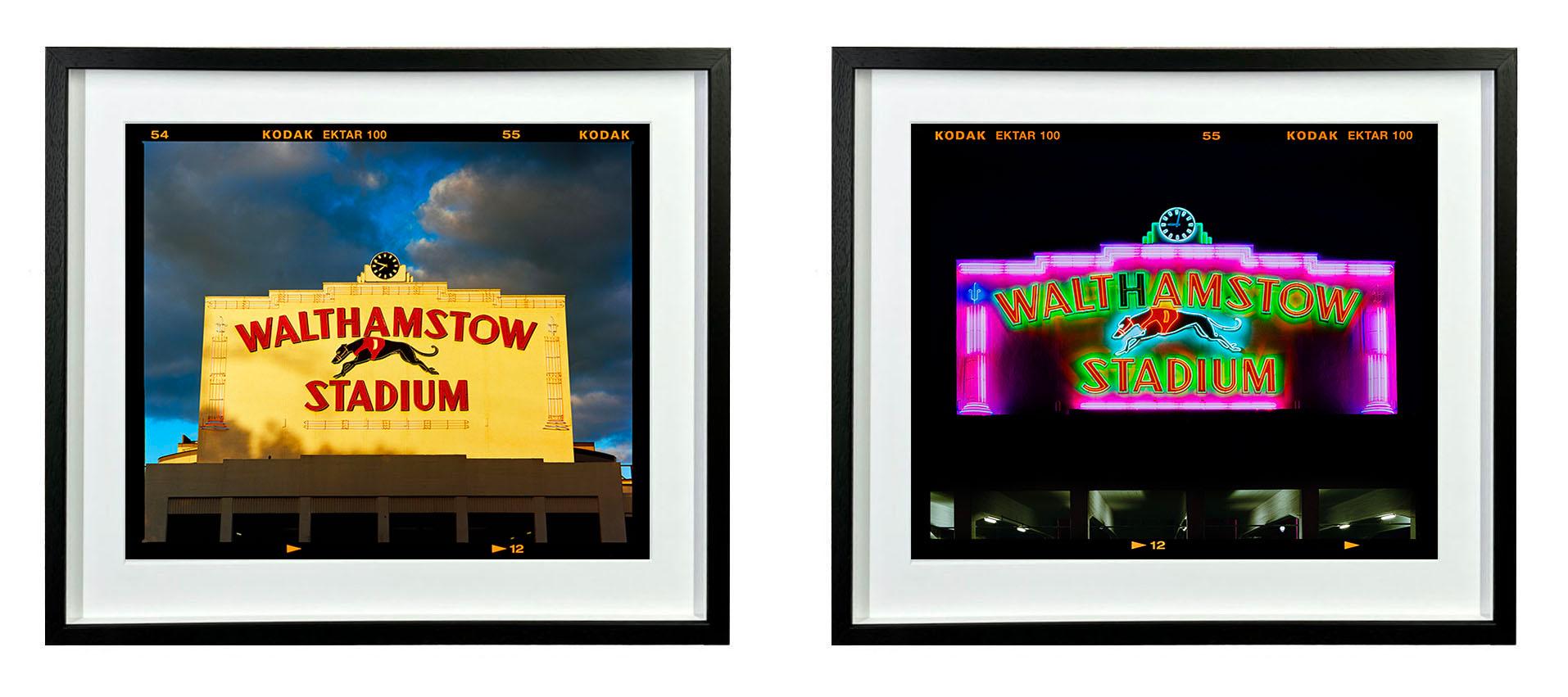 Walthamstow Stadium Day and Night, London - Architecture Typography Photography
