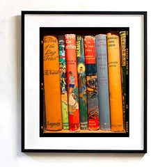 Wanderlust Goes South, Norfolk - Vintage Book Spines Color Photography