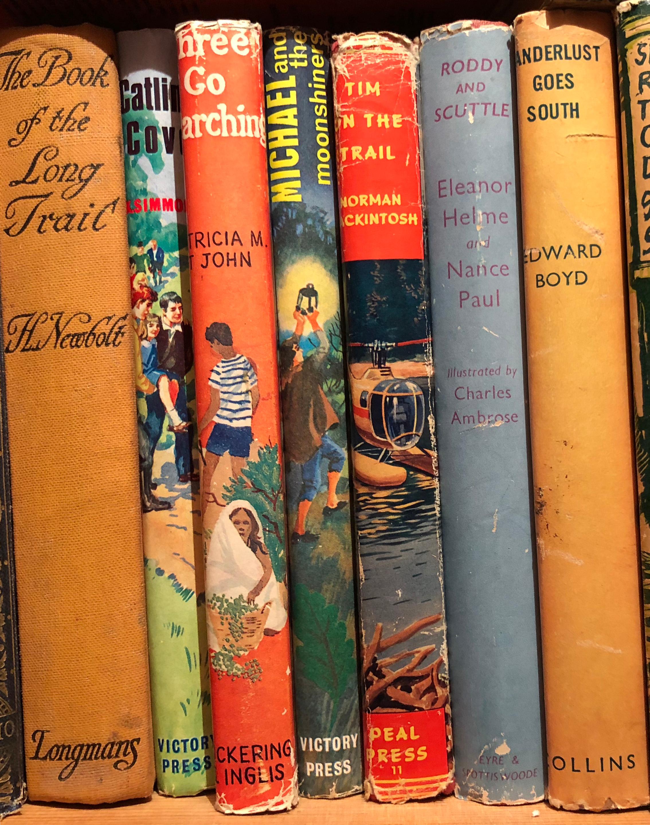 'Wanderlust Goes South', a selection of vintage fiction book spines. Photographed by Richard Heeps in a secondhand bookshop in the traditional North Norfolk seaside town, Sheringham.

This artwork is a limited edition of 25, gloss photographic