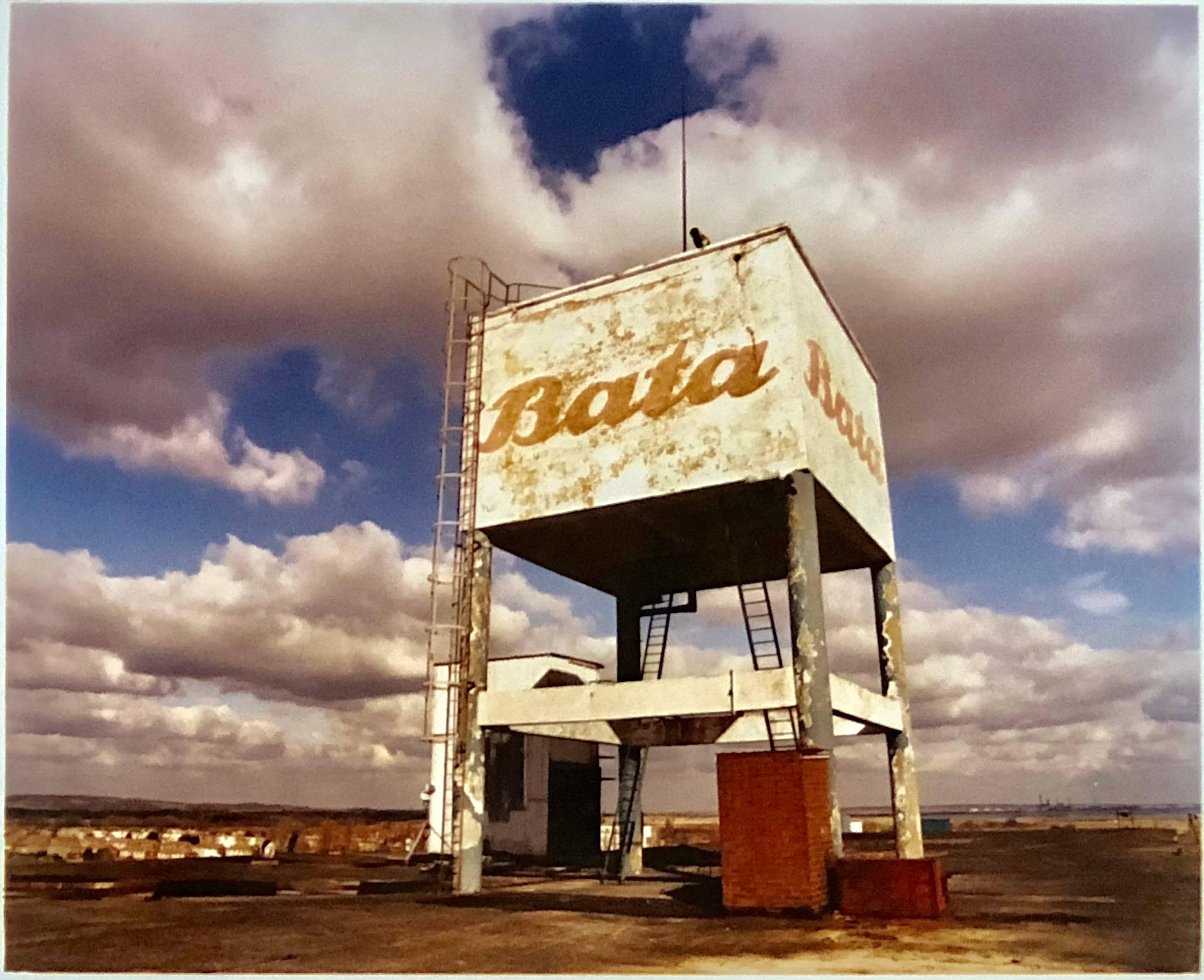 Richard Heeps Color Photograph - Water Tower - British Bata Warehouse, East Tilbury - Architecture color photo