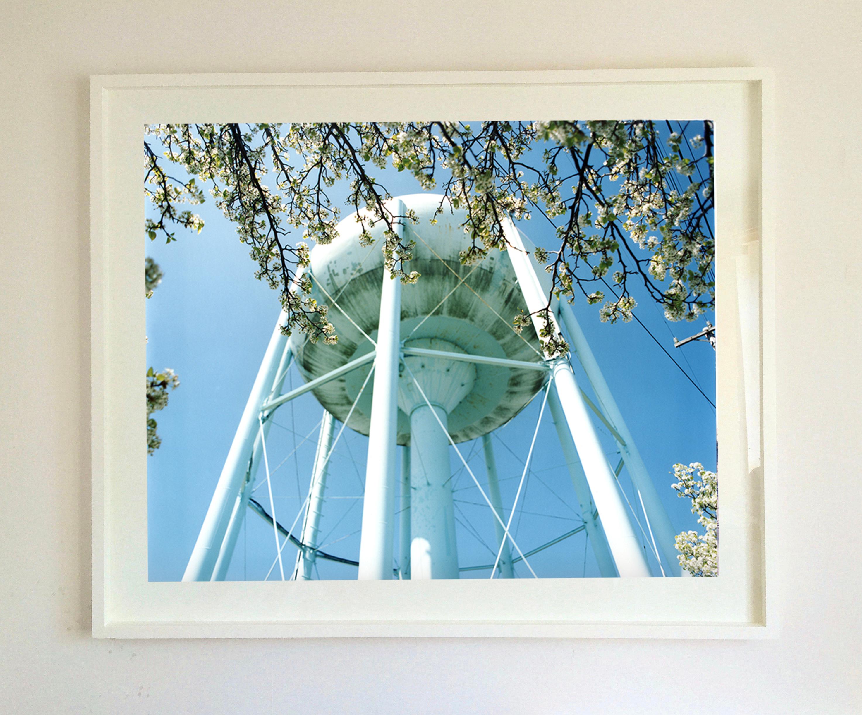 Water Tower in Blossom, Wildwood, New Jersey - Structural, Color Photography For Sale 1