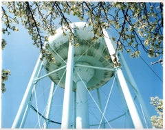 Water Tower in Blossom, Wildwood, New Jersey - Structural, Color Photography