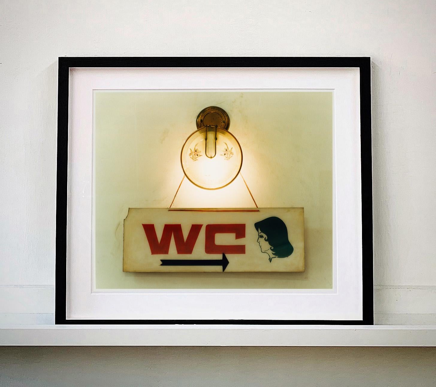 WC, Ho Chi Minh City - Typography Color Photography - Contemporary Print by Richard Heeps