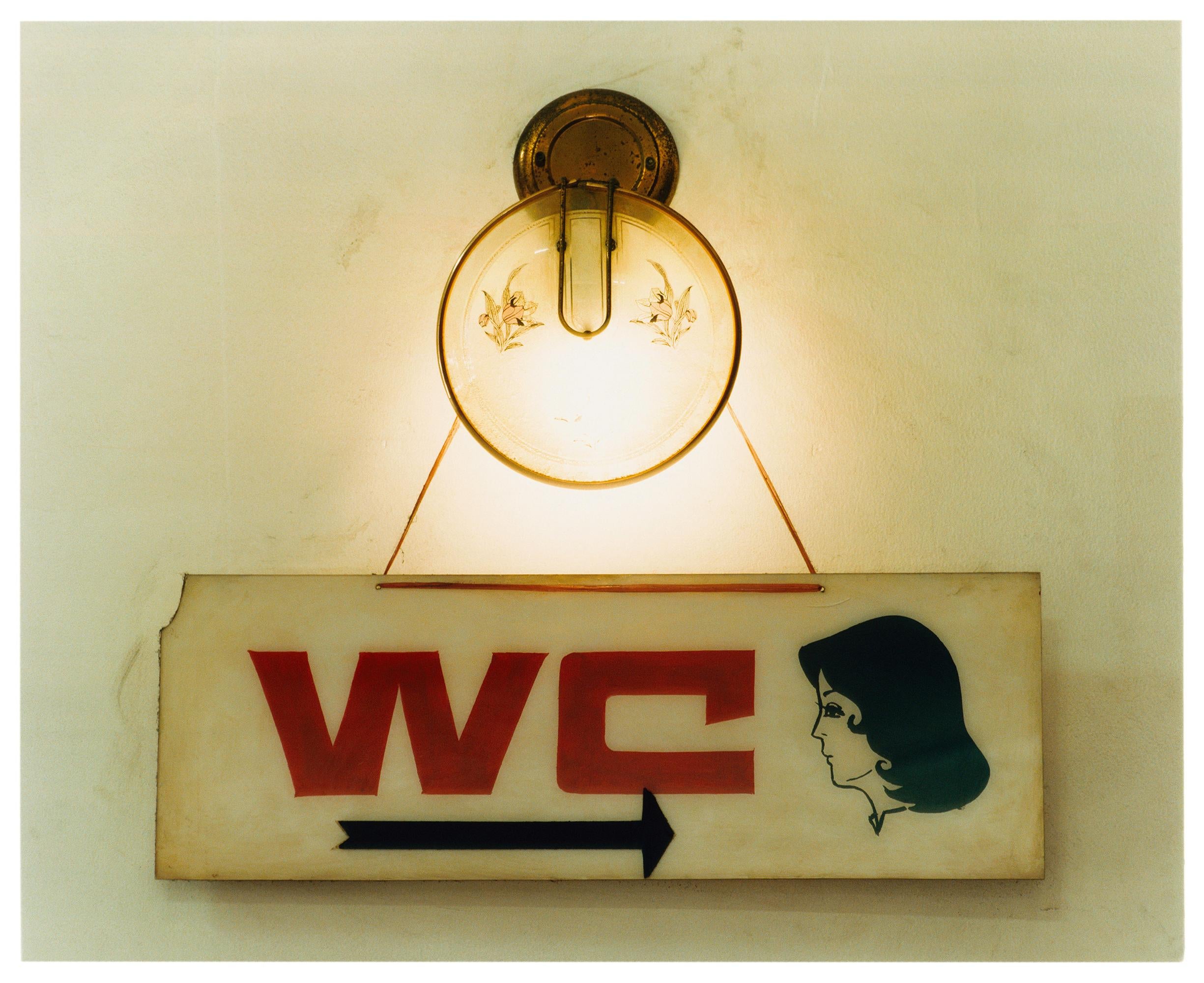 Richard Heeps Print - WC, Ho Chi Minh City - Typography Color Photography
