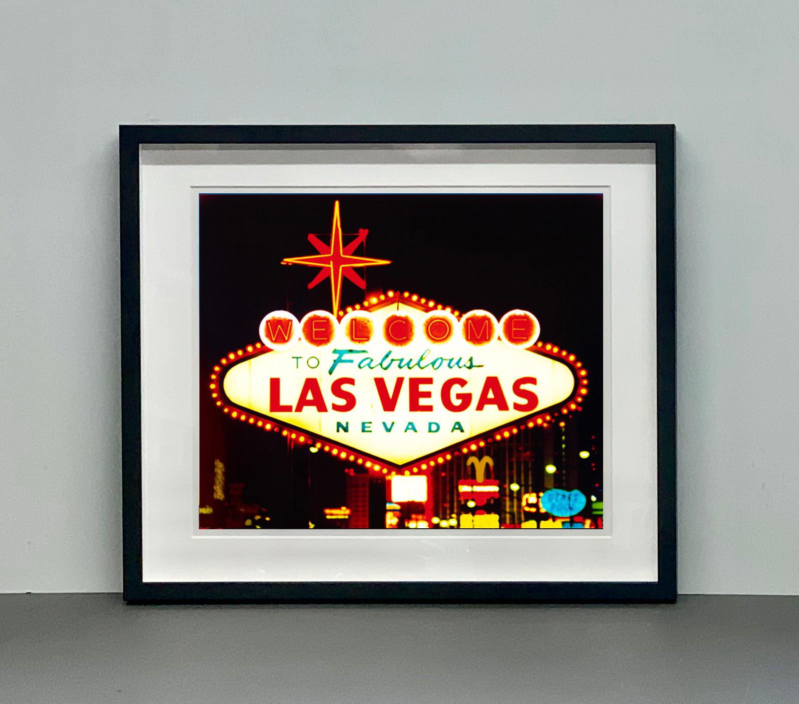 Welcome, Las Vegas, Nevada - Americana Pop Art Color Photography - Print by Richard Heeps