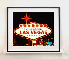 Welcome, Las Vegas, Nevada - Americana Pop Art Color Photography