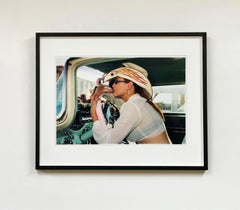 Wendy Flaming Eyeball, Las Vegas - Contemporary Portrait Color Photography