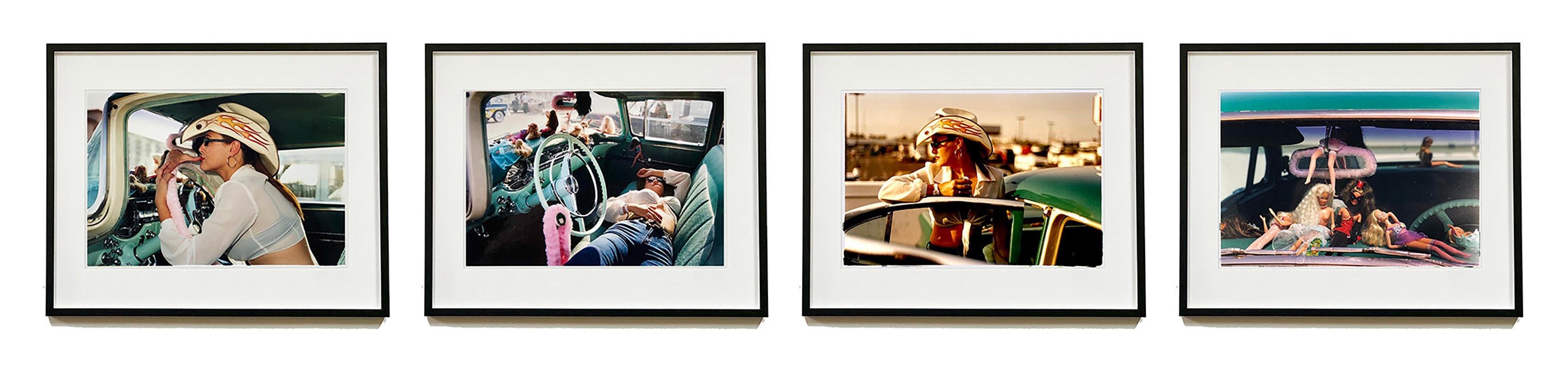 Wendy Flaming Eyeball, Las Vegas – Zeitgenössische Porträt-Farbfotografie im Angebot 1