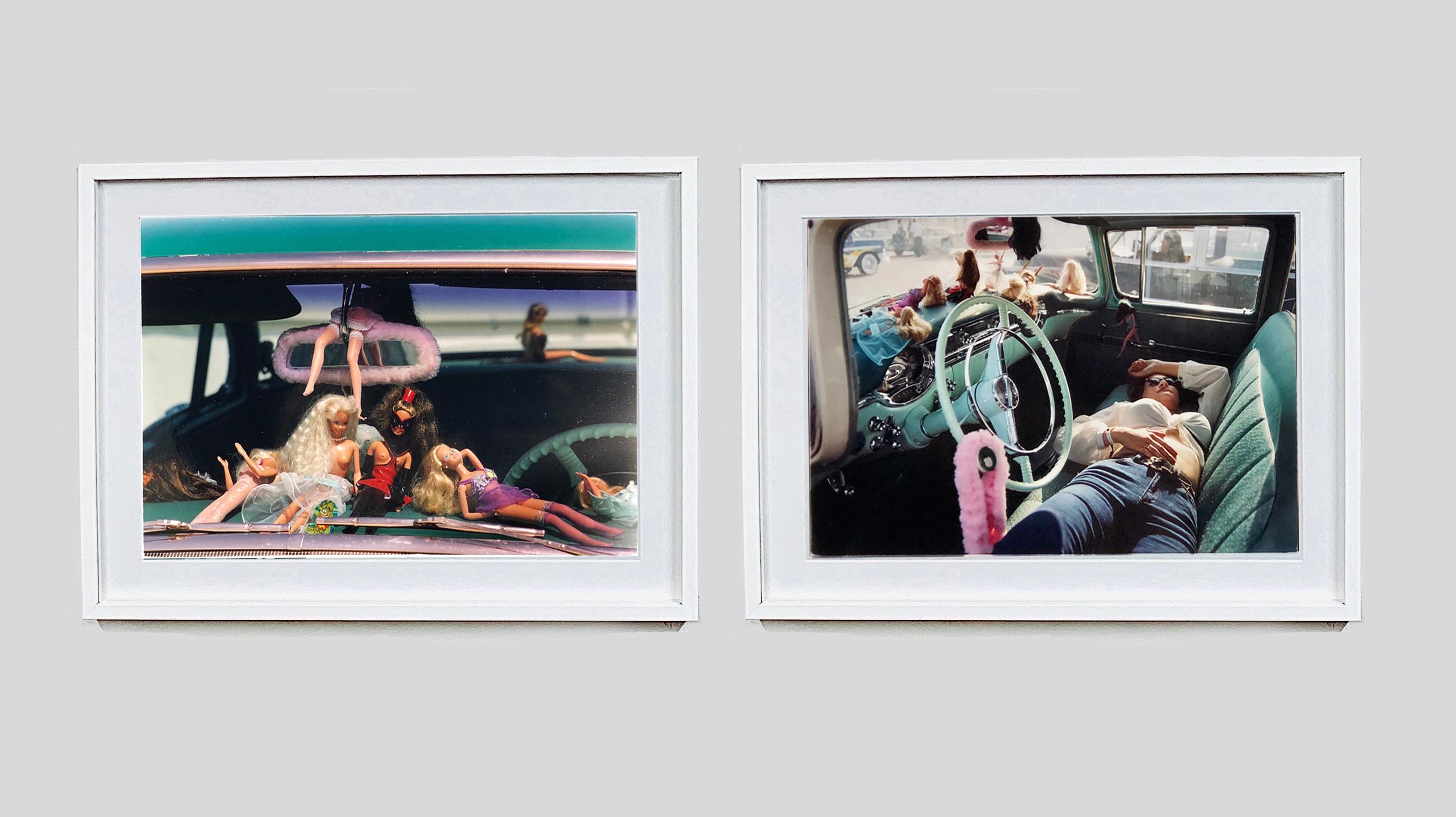 Wendy Resting, Las Vegas - Photographie couleur de portraits contemporains en vente 1