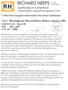 Westinghouse-Plattenspieler, Shady Dell Trailer Park, Bisbee, Arizona