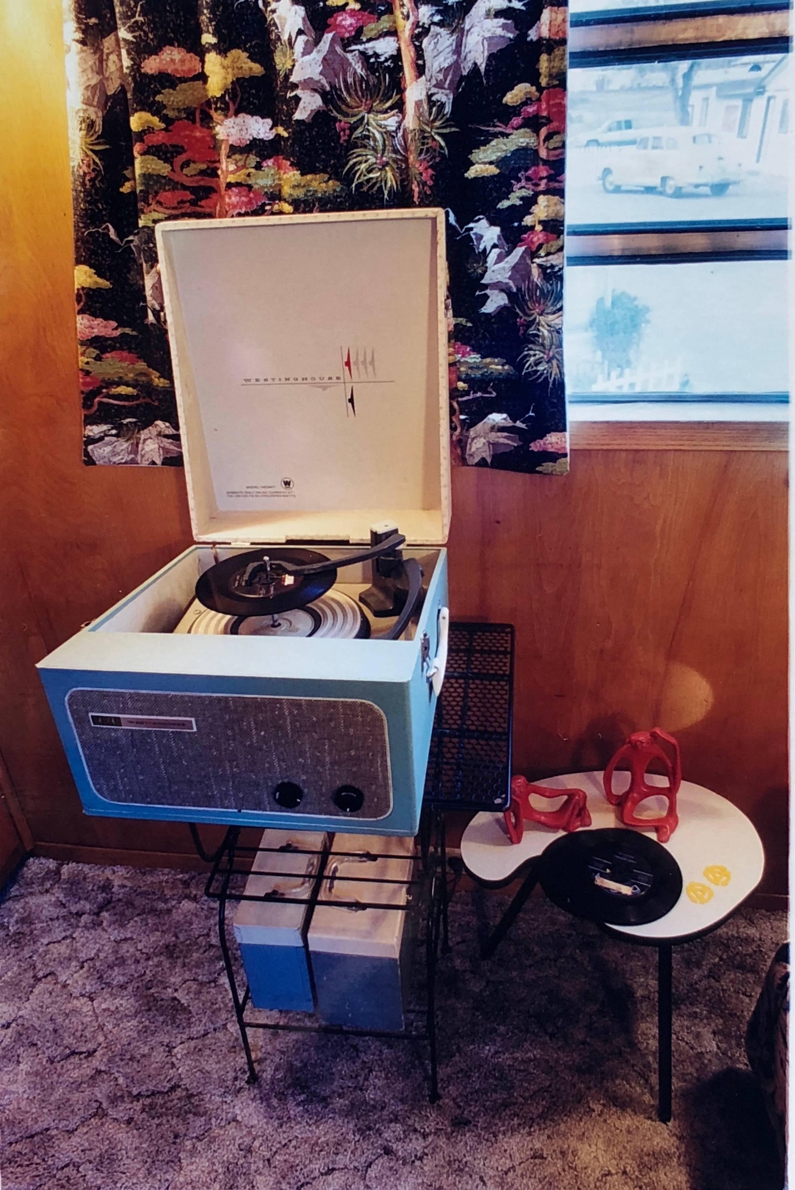 Richard Heeps Still-Life Photograph - Westinghouse Record Player, Shady Dell Trailer Park, Bisbee, Arizona