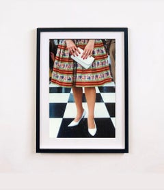 White Handbag, Goodwood, Chichester - Feminine fashion, color photography