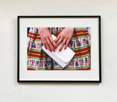 White Handbag, Goodwood, Chichester - Feminine fashion, color photography