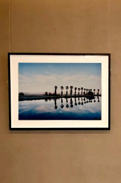 Zzyzx Resort Pool, Soda Dry Lake, California - American Landscape Color Photo