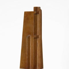 "Balzac", Richard Heinrich, Escultura contemporánea abstracta de bronce, metal