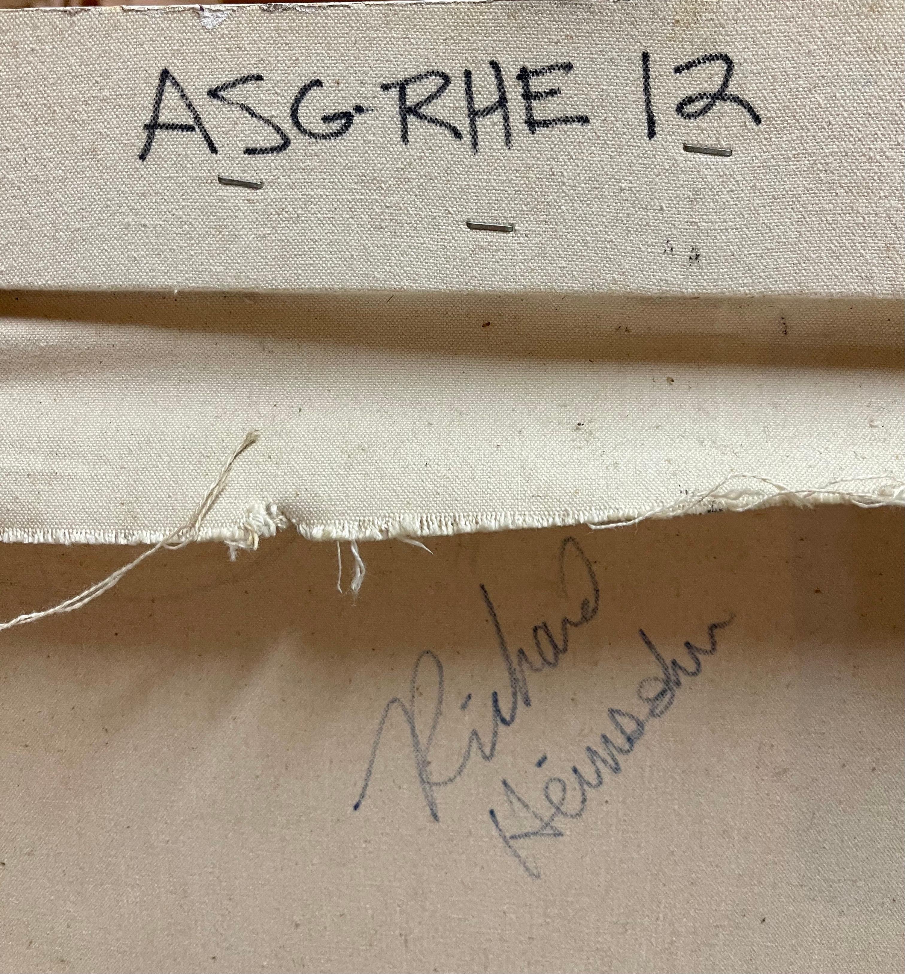 Grande quadro espressionista astratto A. Richard Heinsohn della galleria A. Stone in vendita 12