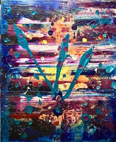 Large Abstract Expressionist Painting Richard Heinsohn from Allan Stone Gallery