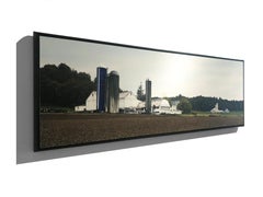 Photorealist farm painting "After the Rain- Lancaster"