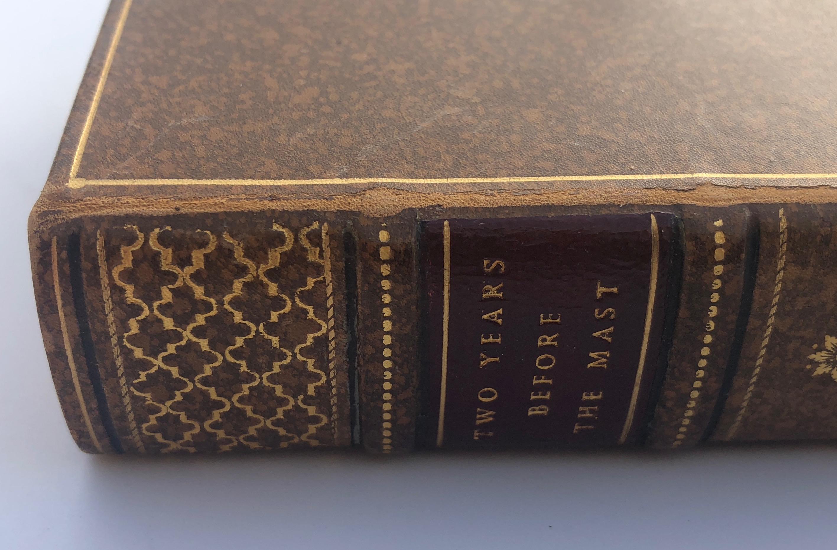 Début de l'époque victorienne Richard Henry Dana - Deux ans avant le Mast, première édition 1840 en vente