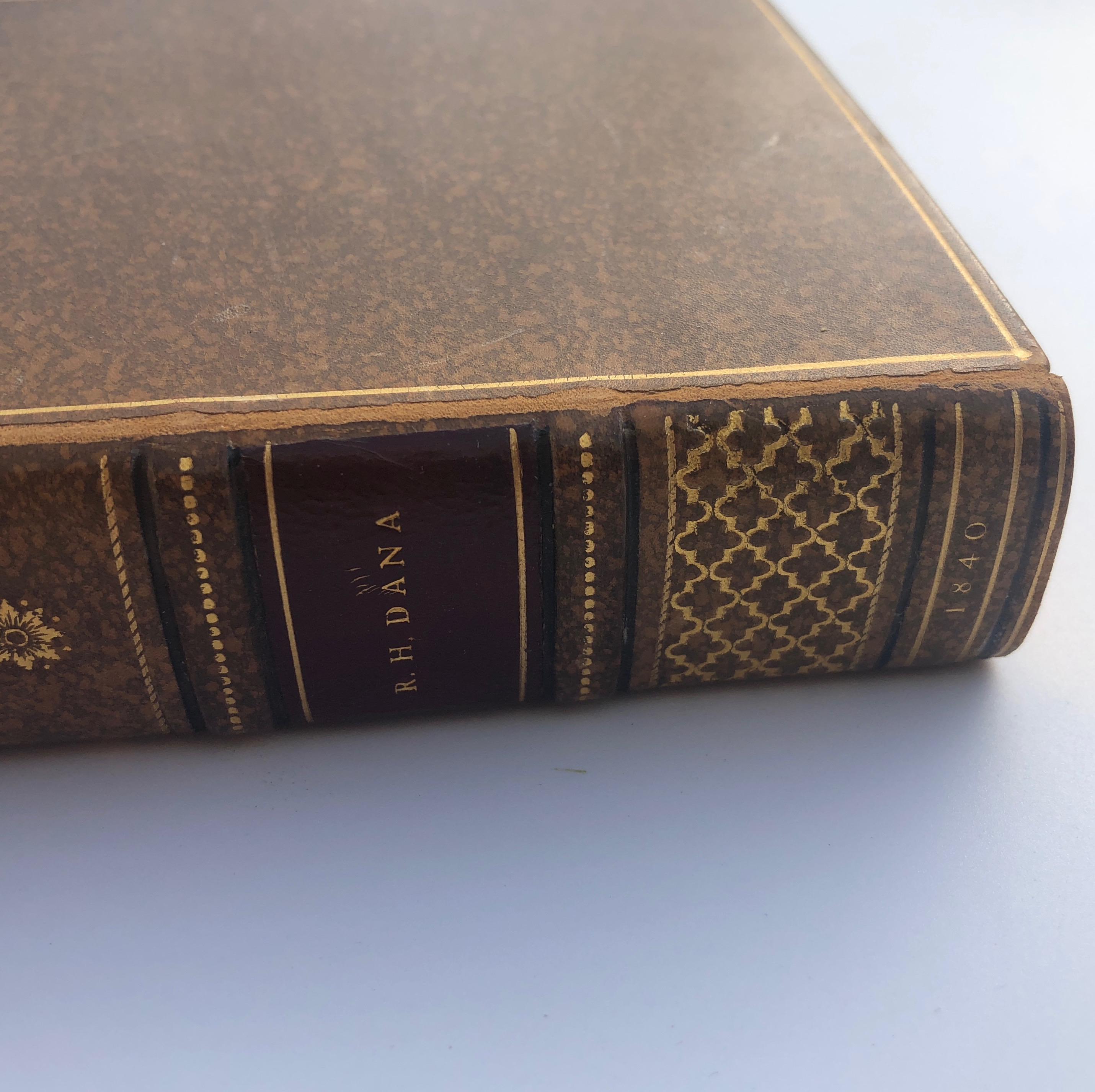 Américain Richard Henry Dana - Deux ans avant le Mast, première édition 1840 en vente