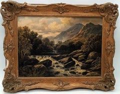 Romantic Landscape, North of Wales, Richard Herd (1835-1910), British School