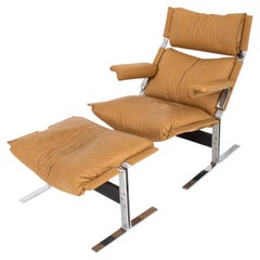 Richard Hersberger for Pace Lounge Chair and Ottoman