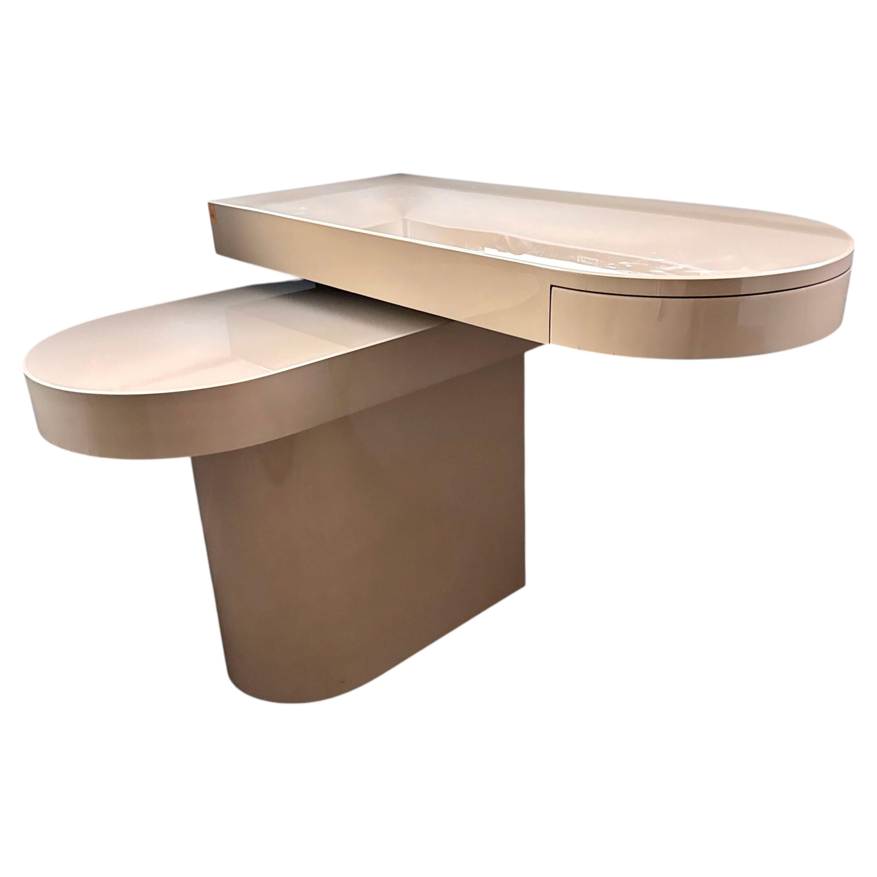 Richard Himmel Post Modern Corner Console/Desk, 1970 For Sale