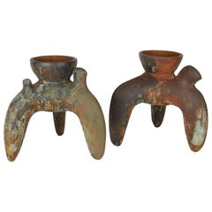 Keramik-Zeremoniengefäß #10 von Richard Hirsch, Kollektion Dreibein-Gefäße, 1994