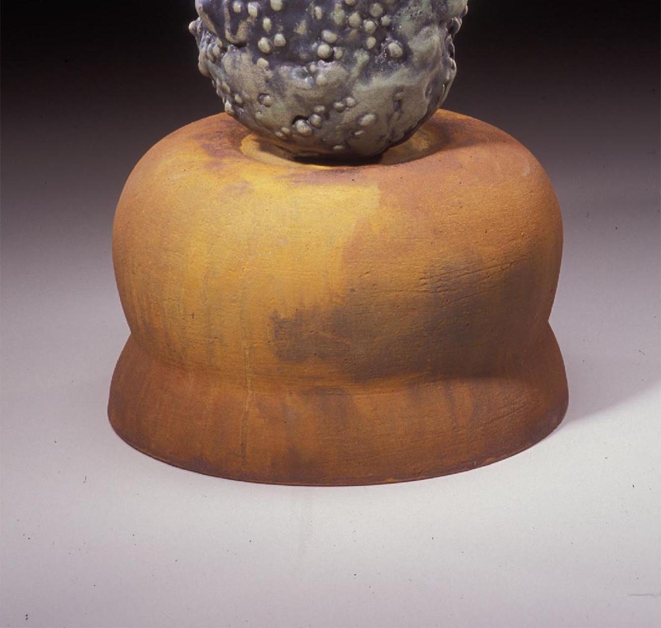 XXI secolo e contemporaneo Scultura con mortaio in ceramica e pestello in vetro di Richard A. Hirsch, 2007 in vendita
