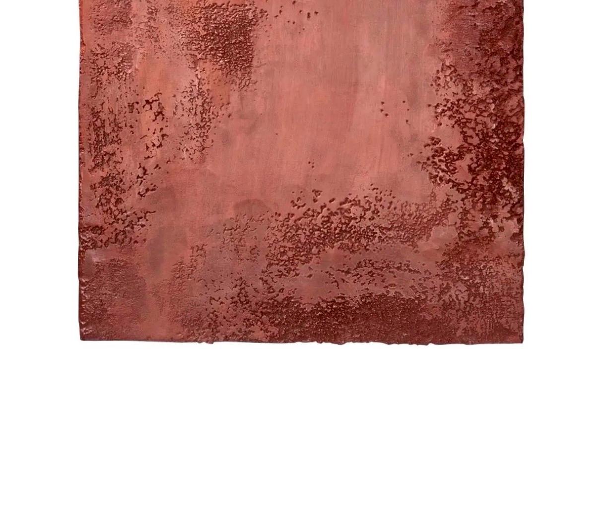 Richard Hirsch Encaustic Painting of Nothing #13M, 2011 In Excellent Condition For Sale In New York, NY