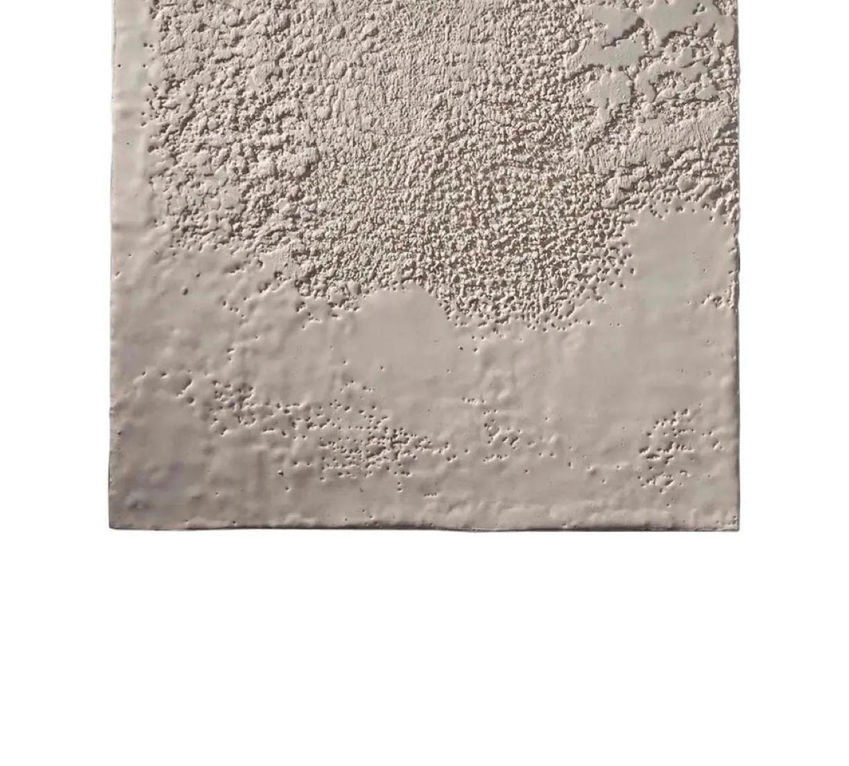 American Richard Hirsch Encaustic Painting of Nothing #14M, 2012 For Sale