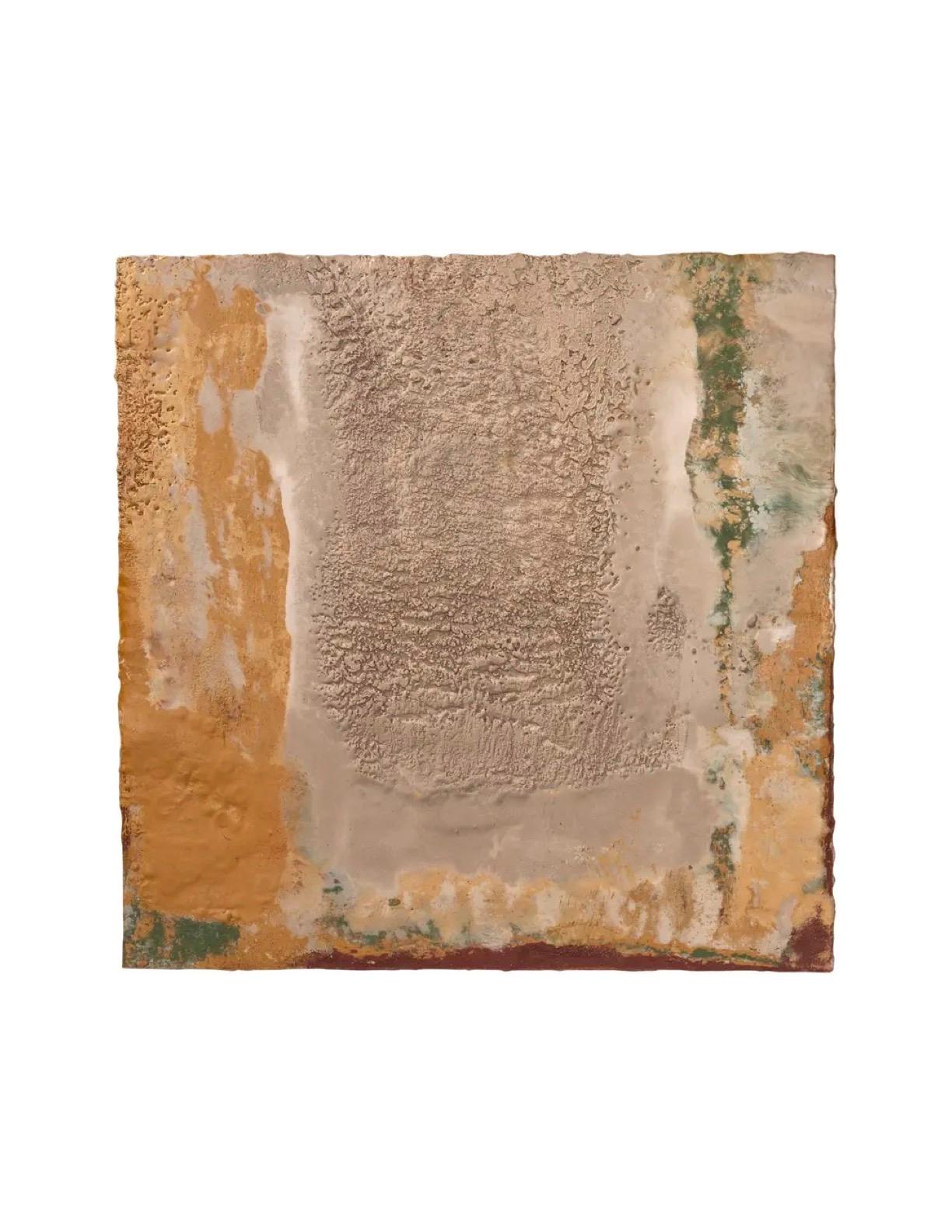 Modern Richard Hirsch Encaustic Painting of Nothing #25, 2011 For Sale