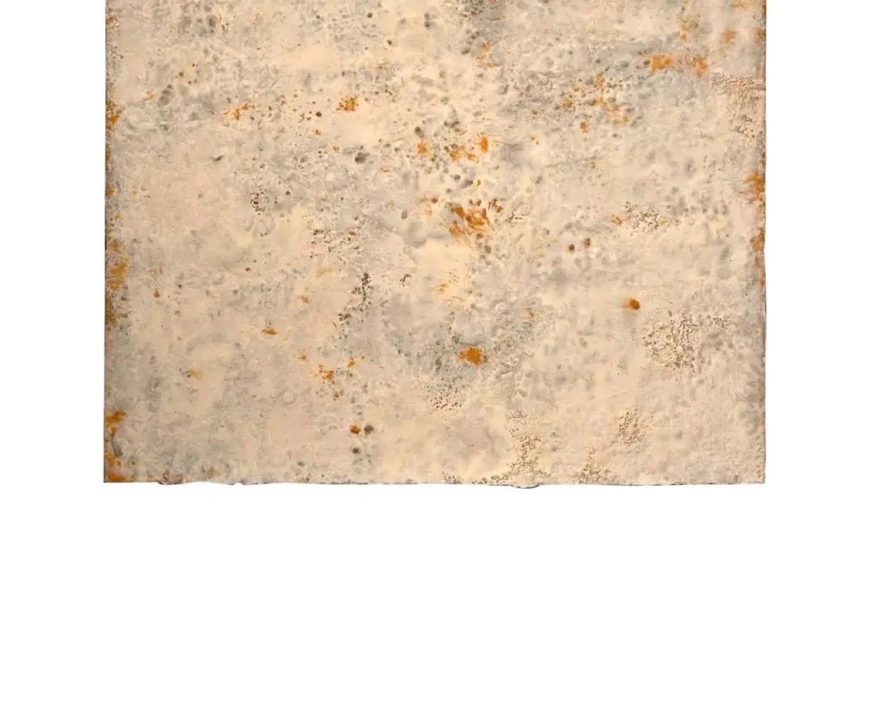 Richard Hirsch Encaustic Painting of Nothing #3L, 2013 In Excellent Condition For Sale In New York, NY