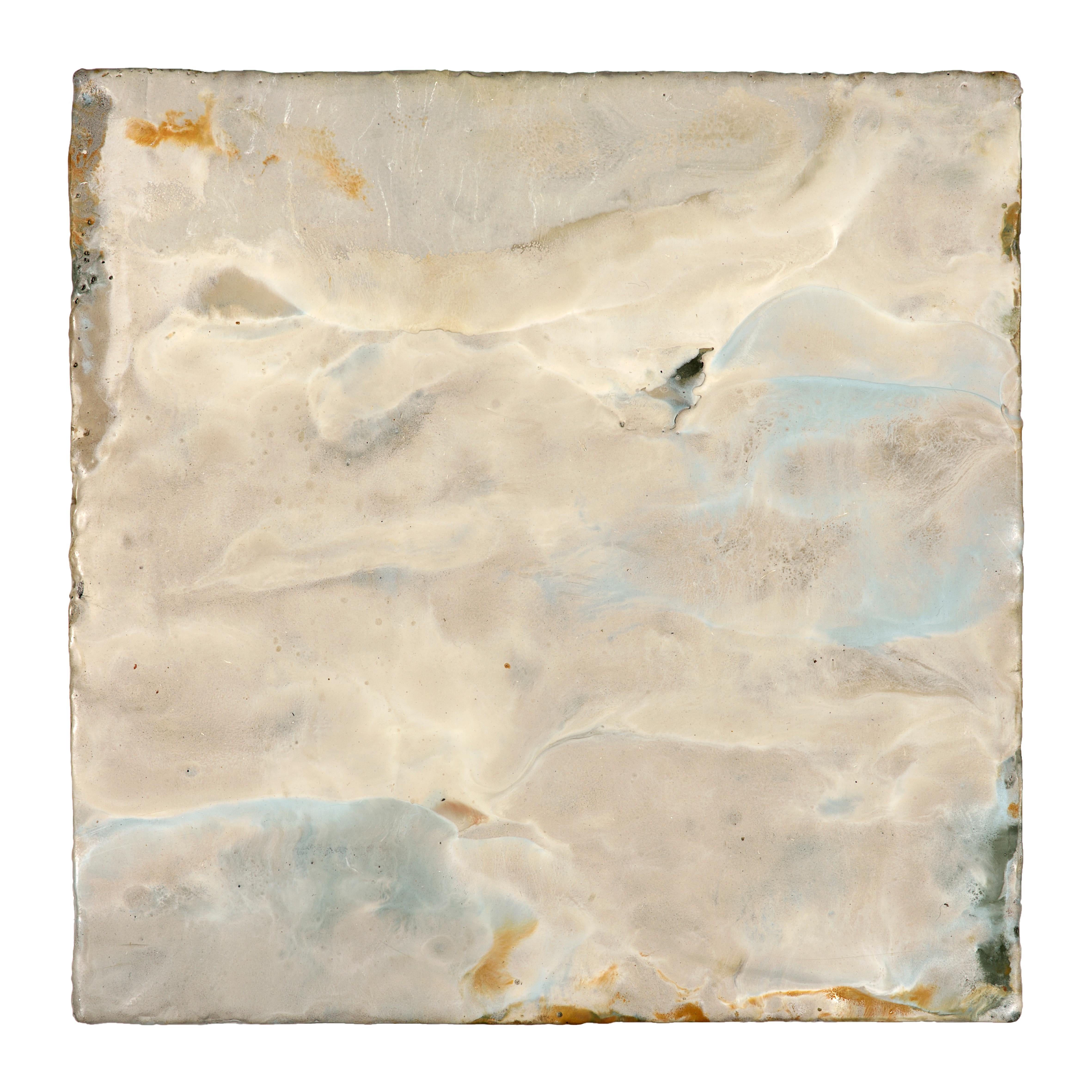 Modern Richard Hirsch Encaustic Painting of Nothing #50, 2017 For Sale