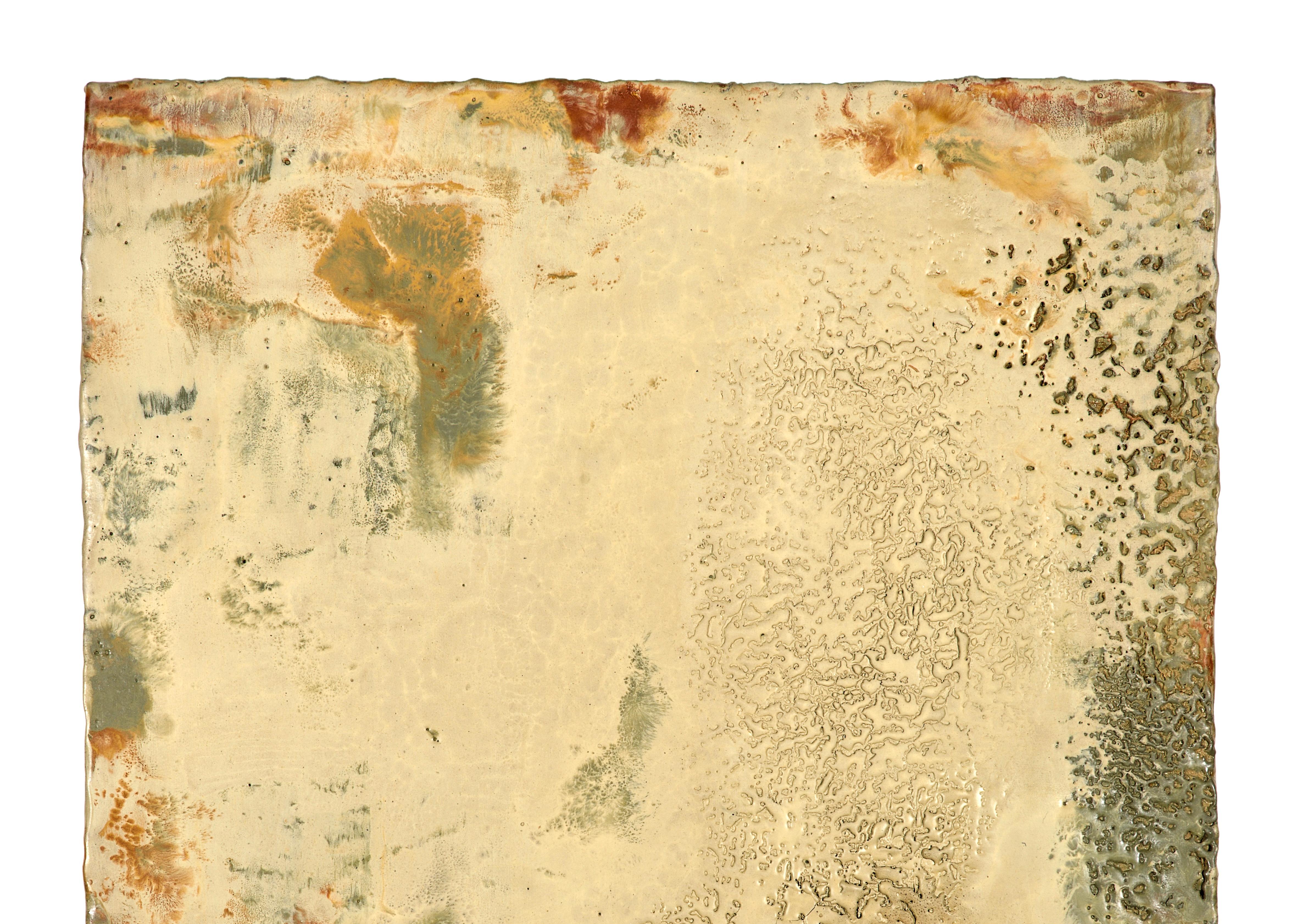 American Richard Hirsch Encaustic Painting of Nothing #44, 2015 For Sale
