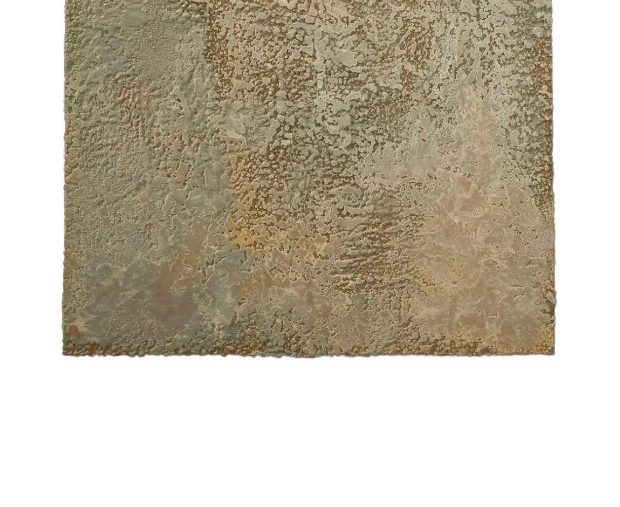 Richard Hirsch Encaustic Painting of Nothing #5B, 2010 In Excellent Condition For Sale In New York, NY