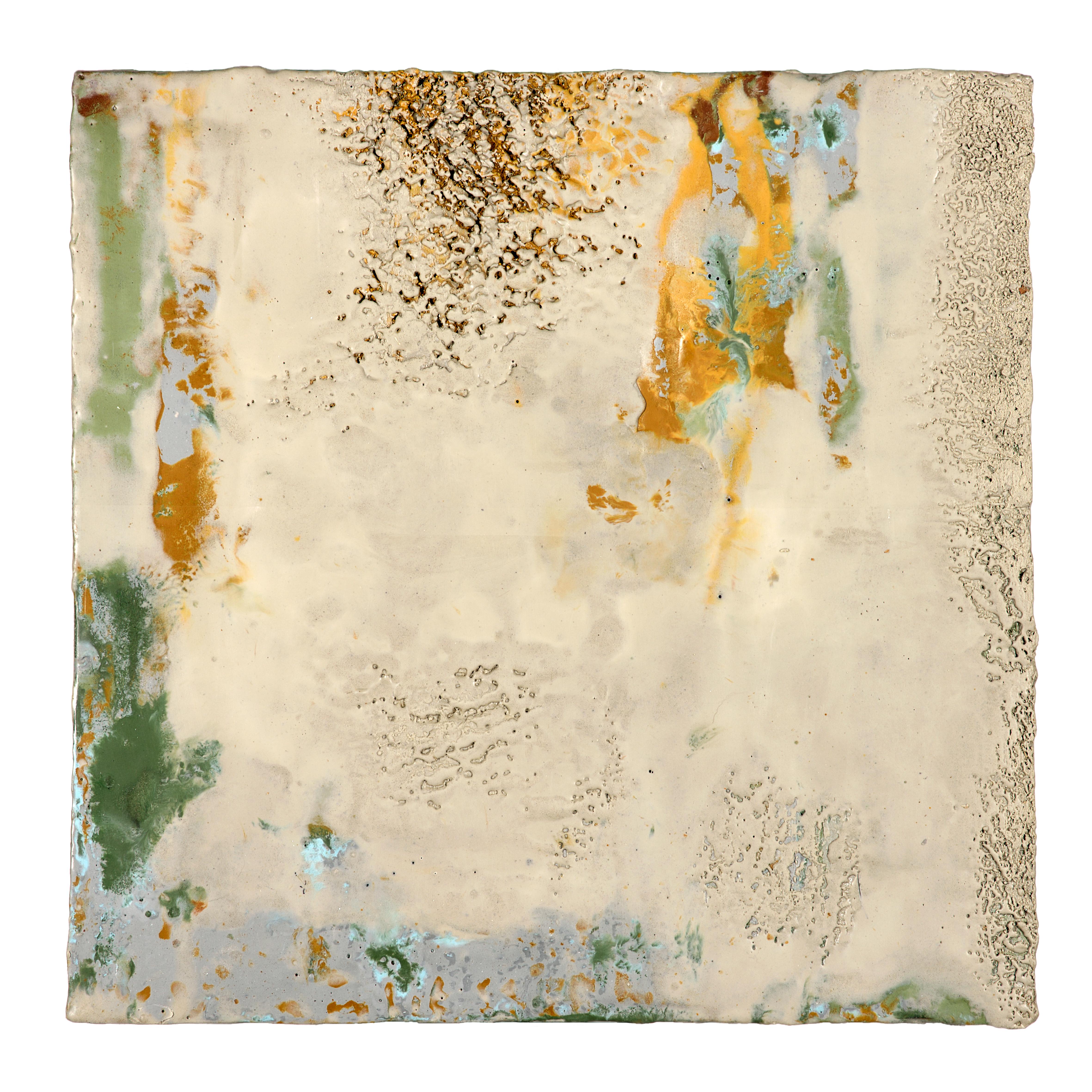 Modern Richard Hirsch Encaustic Painting of Nothing #62, 2020 For Sale
