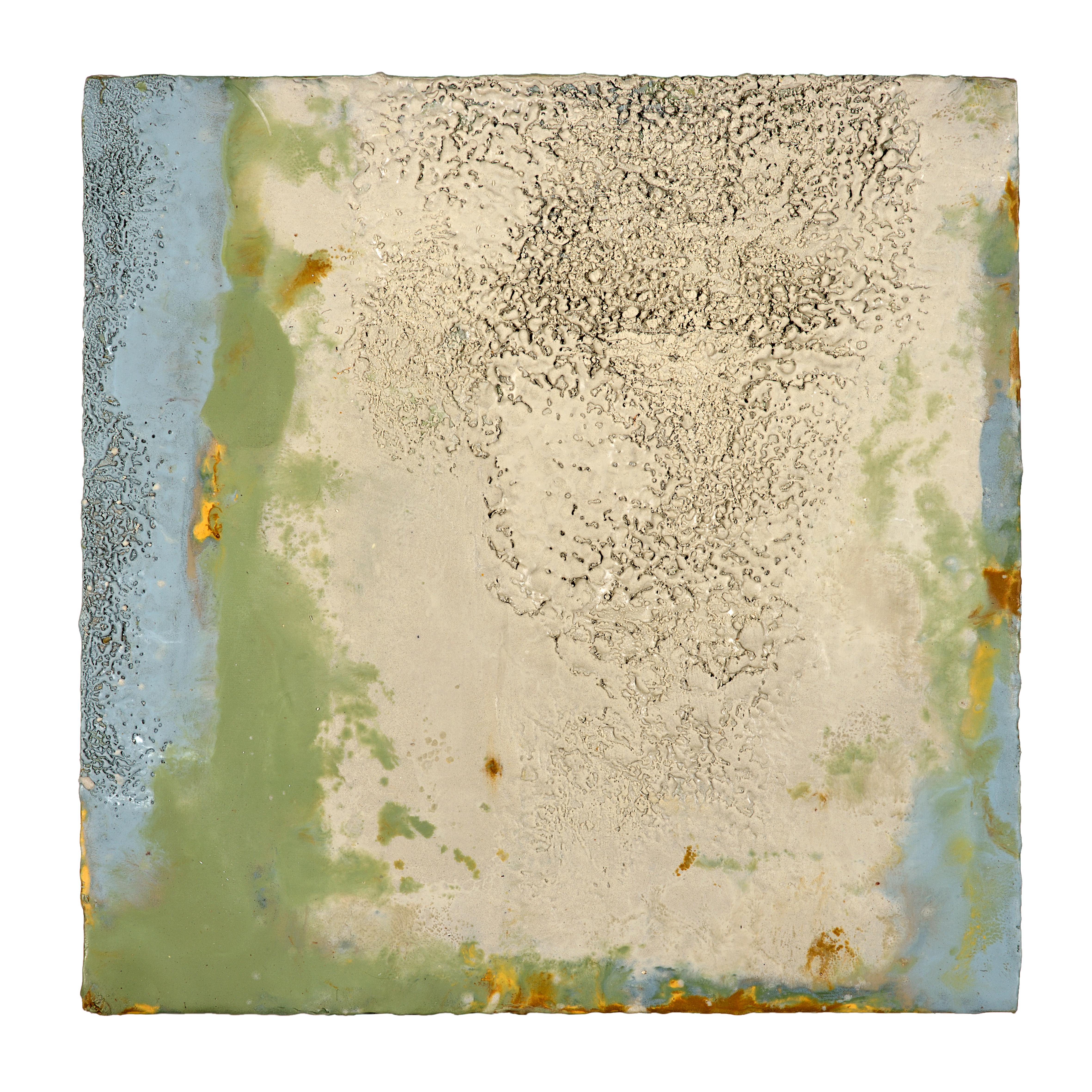 Modern Richard Hirsch Encaustic Painting of Nothing #78, 2020 For Sale
