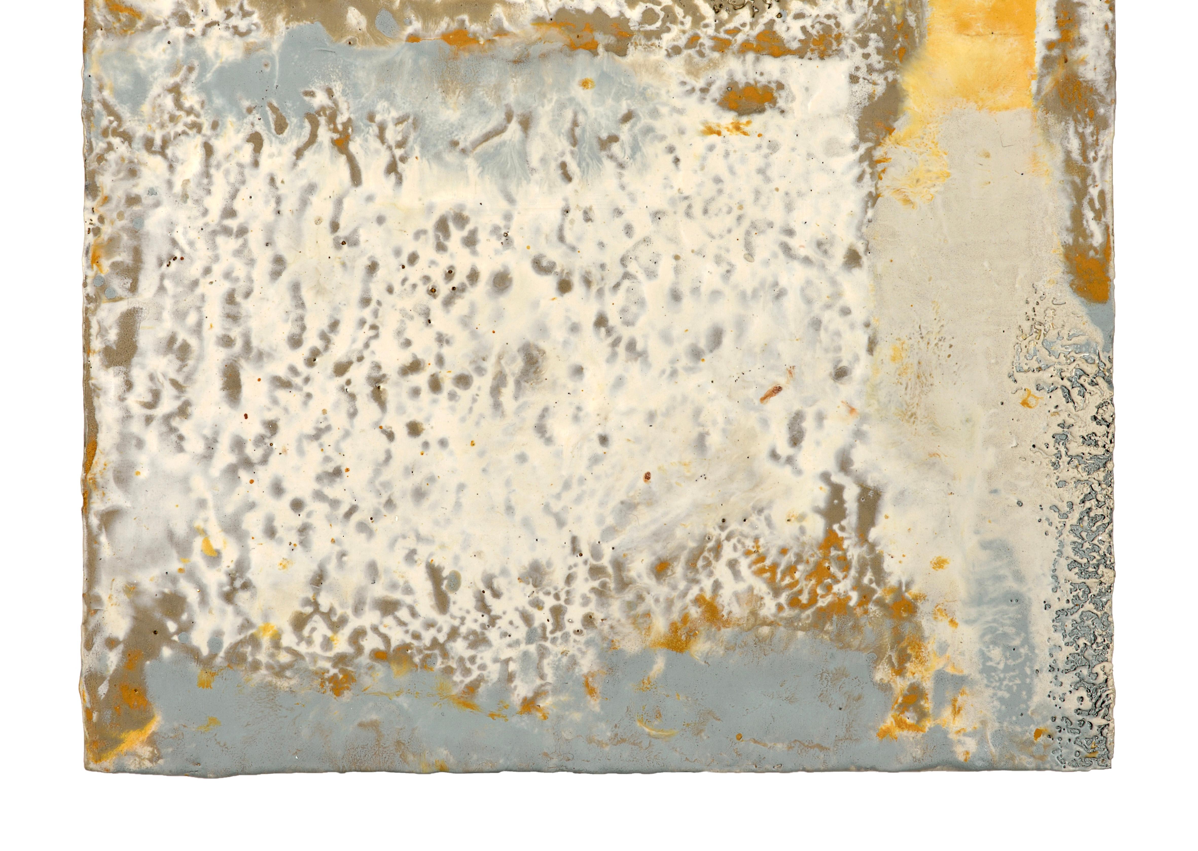 Richard Hirsch Encaustic Painting of Nothing #70, 2021 In Excellent Condition For Sale In New York, NY