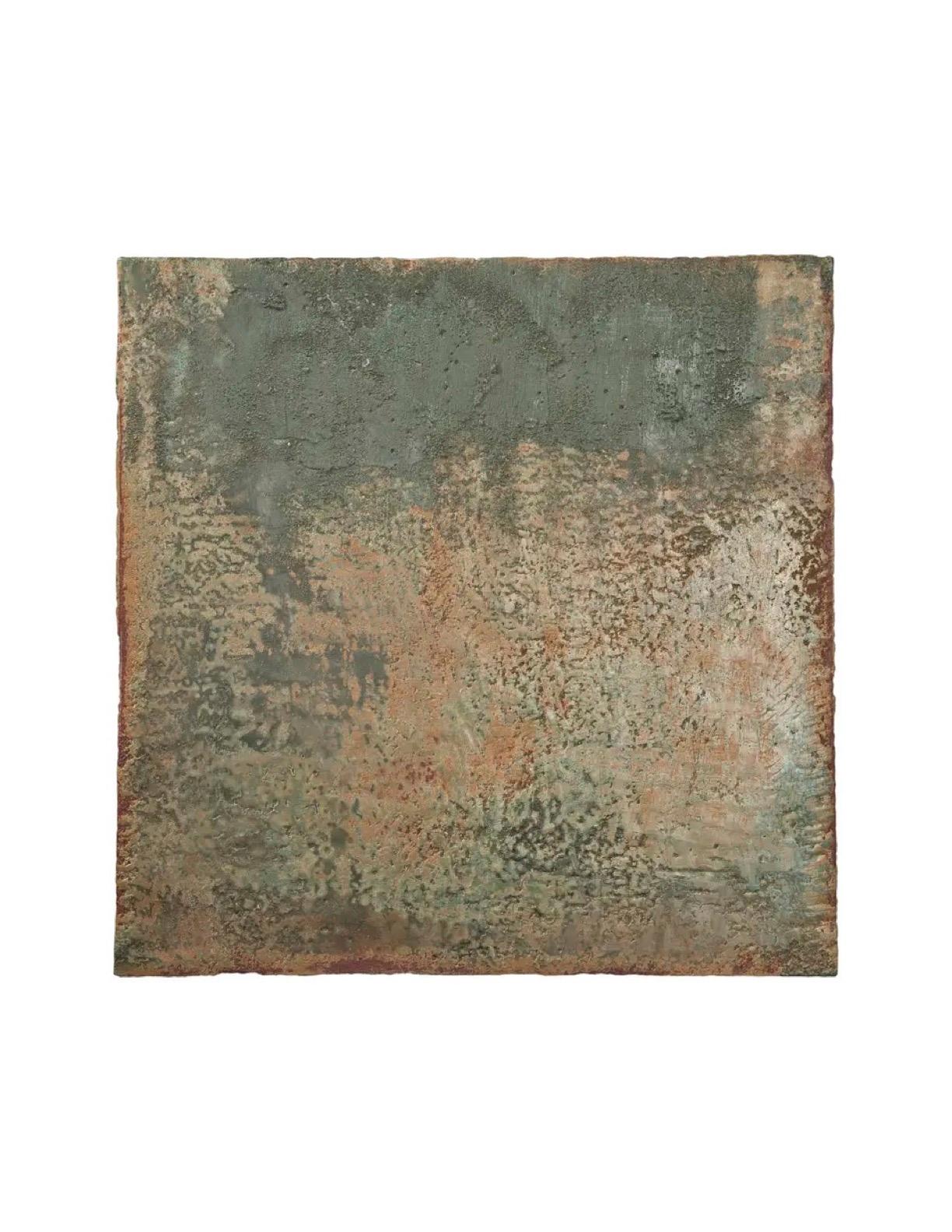Modern Richard Hirsch Encaustic Painting of Nothing #9, 2011 For Sale