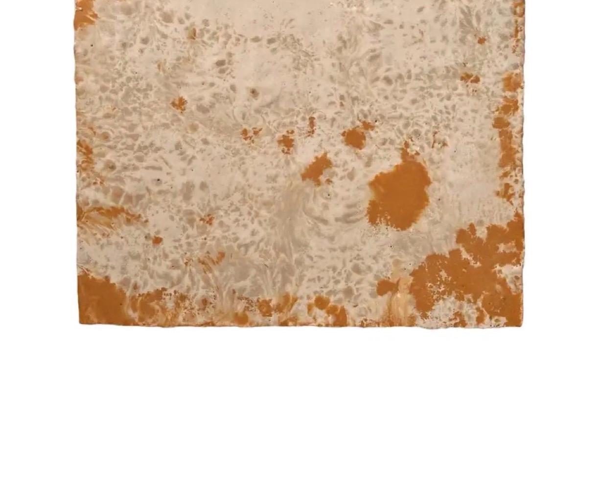 Richard Hirsch Encaustic Painting of Nothing, Painting of Nothing Series, 2012 In Excellent Condition For Sale In New York, NY