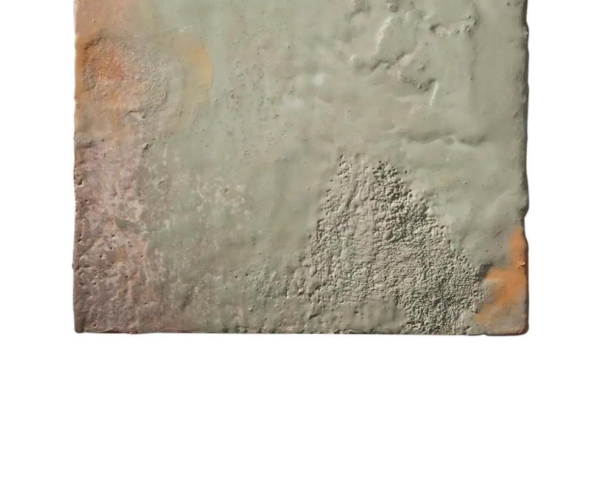 Richard Hirsch Encaustic Painting of Nothing, Painting of Nothing Series, 2013 In Excellent Condition For Sale In New York, NY