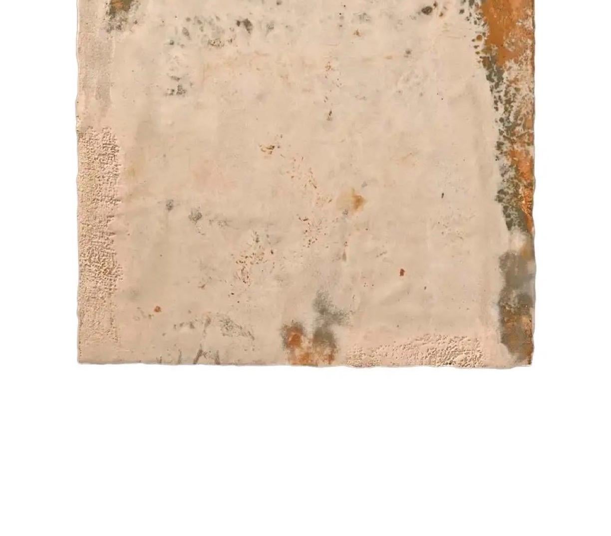Richard Hirsch Encaustic Painting of Nothing #10, 2011 In Excellent Condition For Sale In New York, NY