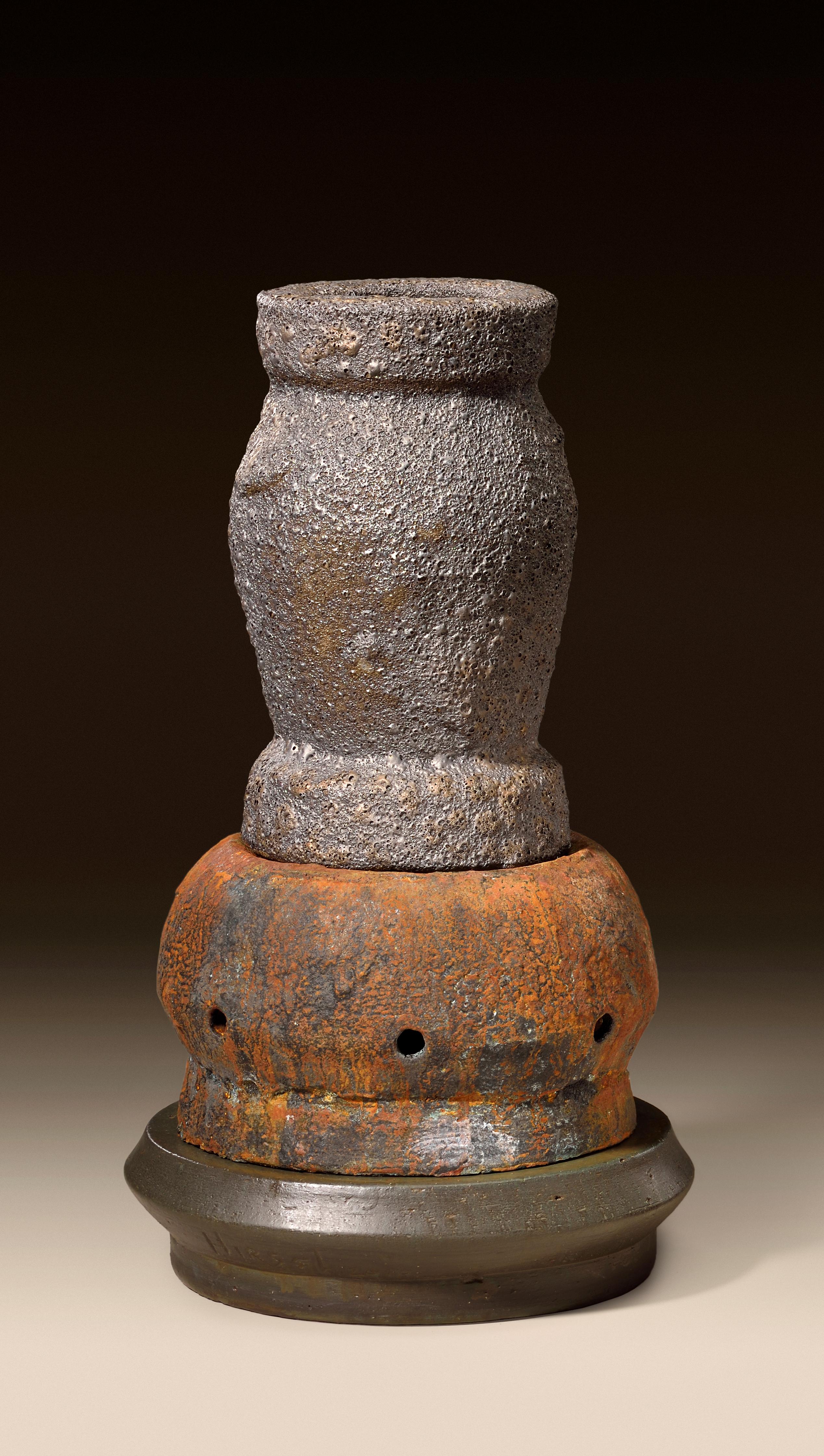 Americano Richard A. Hirsch Scultura in ceramica smaltata Gruppo #3, 2016 in vendita