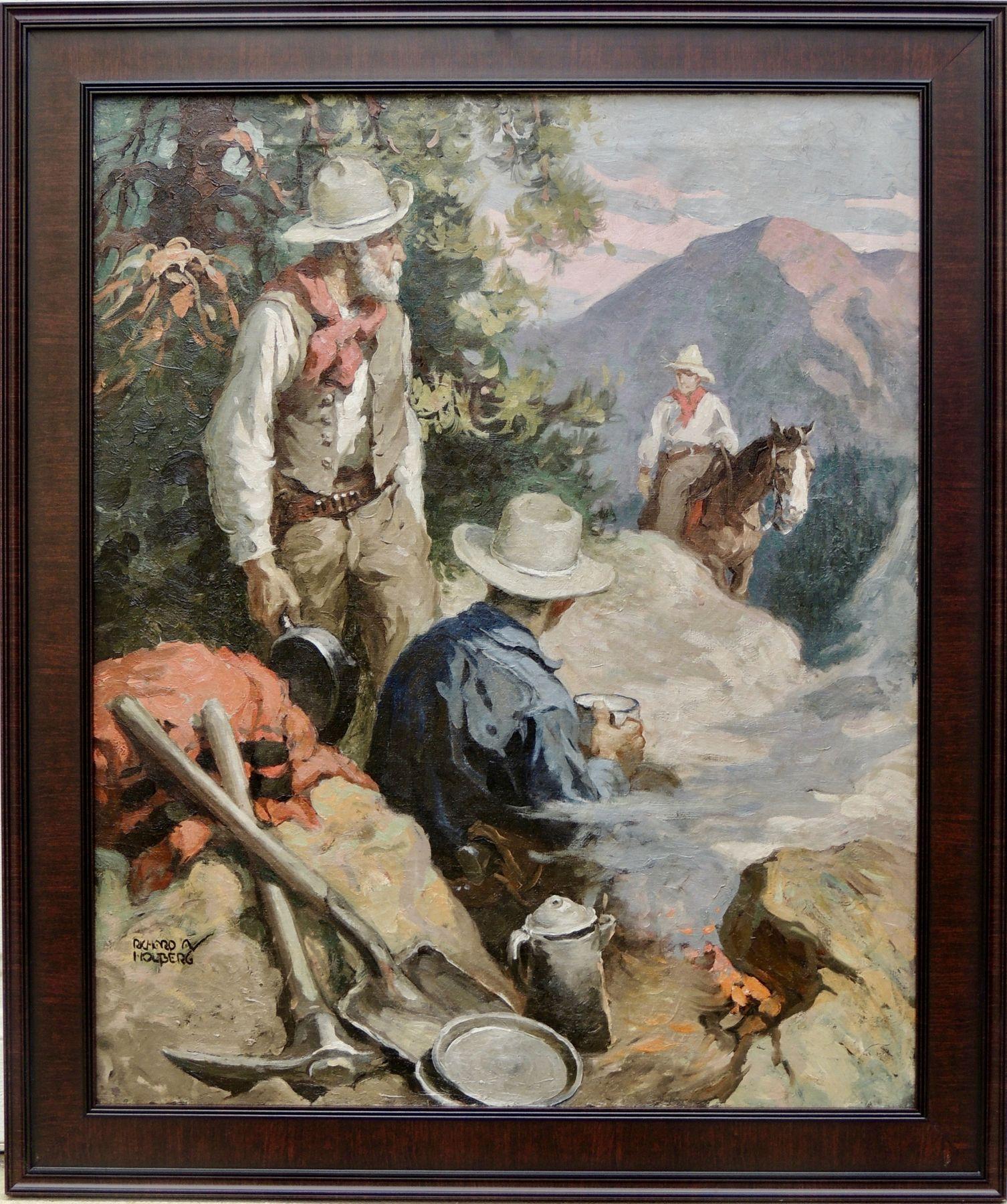 Western Prospectors – Painting von Richard Holberg