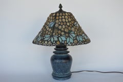 Richard Hoosin Shell and Glass Table Lamp