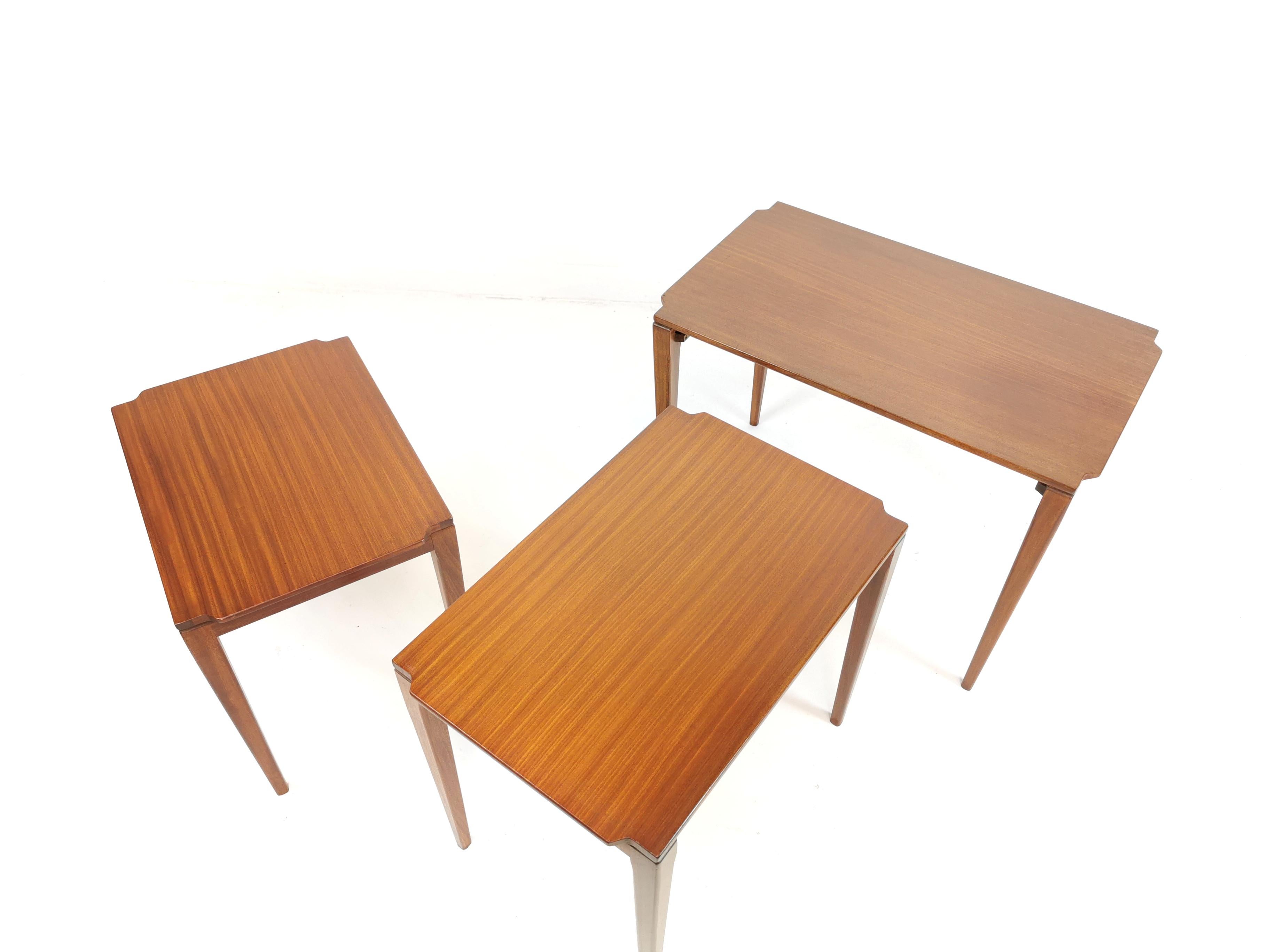 British Richard Hornby Occasional Coffee Tables Midcentury in Teak